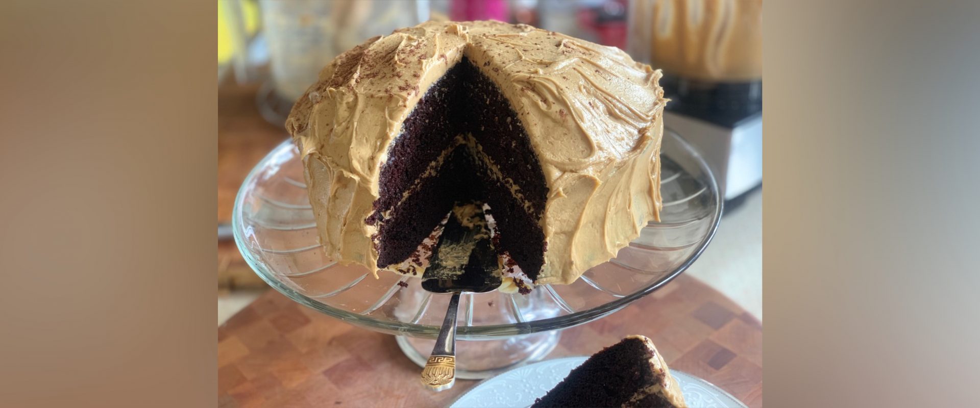 Permalink to: Chocolate Cake with Coffee Buttercream
